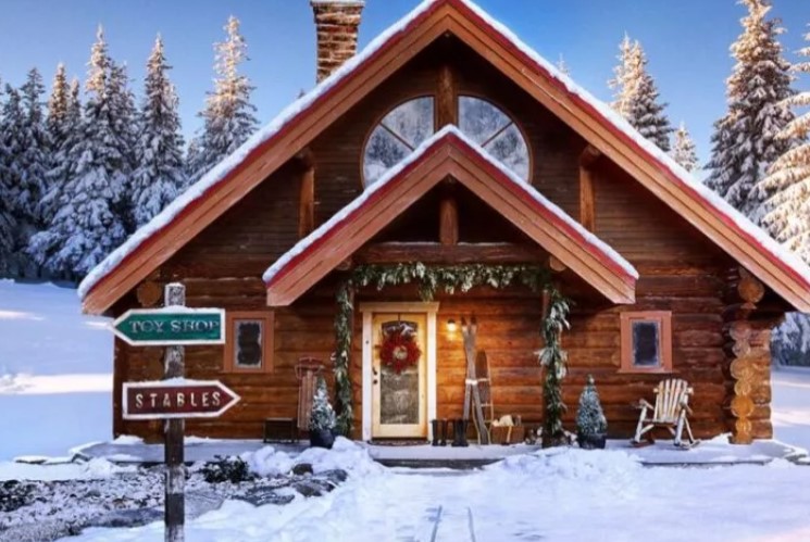Even Santa’s fictional house is going up in price